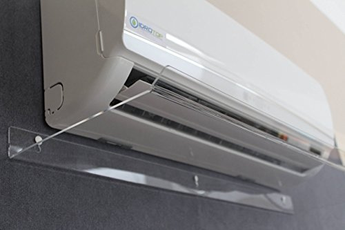 Deflettore Aria per Split Climatizzatore 900x300x30 Trasparente Nuovo Design