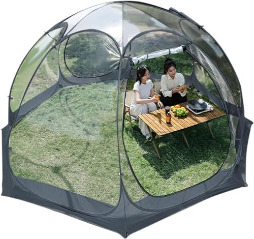 Transparentes Zelt for den Außenbereich, wasserdichtes, durchsichtiges Blasenzelt, staubdichtes, verdicktes Zelt for Camping mit Sternenbeobachtung, atmungsaktives Zelt for Rucksackreisen im Hinterhof