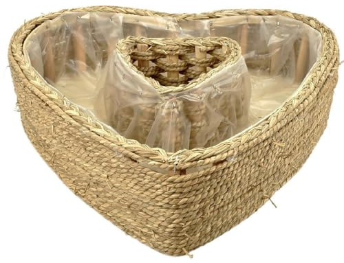 Decpero Herz Pflanzkorb I 32 x 32 x 9 cm