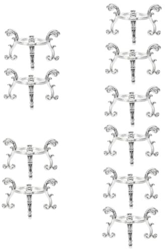 Cabilock 10 Stk Kristallkugelhalterung Showregal Ständer für Meditationskugeln Kristallkugelständer Kristallkugelbasis Ausstellungsregale eier Halter für Kristallkugeln Glaskugelsockel Base