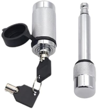 Serratura di traino di traino, serratura del rimorchio | Serratura a perno di traino in acciaio inossidabile | Serratura robusta, dispositivo di protezione, serratura antifurto per rimorchi, campeggio