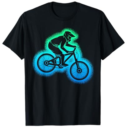 Mountain Bike MTB Downhill Biker Children Boys T-Shirt