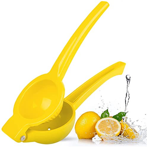 1Pcs Lemon Squeezer, Lemon Juicer, Lemon Squeezers, Lime Squeezer, Manual Citrus Juicer for Kitchen and Bar Use, Lemon Press for Lime and Orange, Handheld Juicer for Fresh Juice and Cocktails