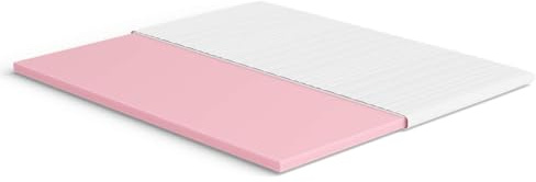 Meisterschlaf Topper in schiuma fredda, 180 x 200 cm, medio resistente e traspirante, RG 45, Oeko-TEX® Standard 100, rivestimento in jersey lavabile, per letto a molle, materasso e divano letto
