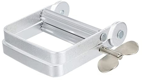 Baluue Toothpaste Squeezer Metal Tube for Hair Color Oil Paint and Cosmetics Convenient Bathroom Accessory for Artists Easy to Store and Use