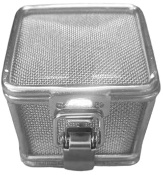 Perfeclan Panier de Nettoyage à ultrasons Mini Panier en Maille pour Le Nettoyage de pièces de Montres, Outil de de Bijoux, Solution pour Petites pièces