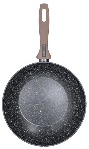 Tognana Class Stone, wok de 1 mango de 28 cm, aluminio, negro