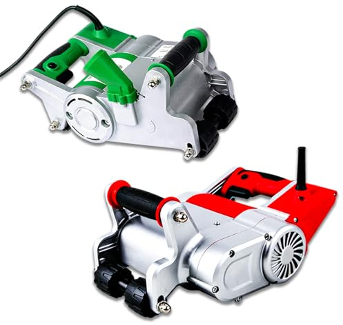 Wall Chaser Machine, 1100W Power, 25mm Blade, Adjustable 20-30mm Depth for Brick Wall Grooving, Wiring and Pipe Installation