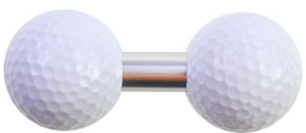 Elnwnnkc Balle d ' entraînement Pratique de Golf Double Balle avec Tube Balance Putting Trainer Outil de Pratique de Golf Aides à la Formation Balance Putting Trainer