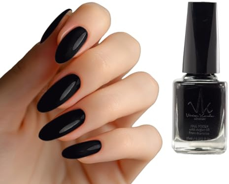 Vivien Kondor Vegan Friendly Argan Care Nail Polish (Black)