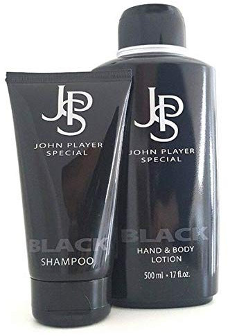 John Player Special Black Hand & Body Lotion 500 ml & Shampoo 150ml
