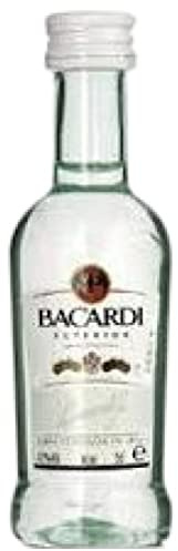 12 × Ron Bacardí Miniatura (Caja de 12 Botellines de 5 cl)