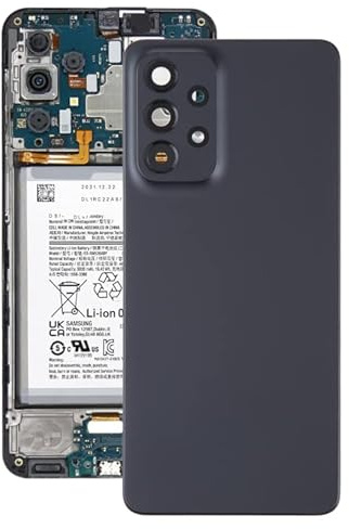 Coperchio di Sostituzione del Telefono Cellulare per Galaxy A33 5G SM-A336B Coperchio Posteriore della Batteria con Coperchio dell'obiettivo della Fotocamera Parte di Riparazione