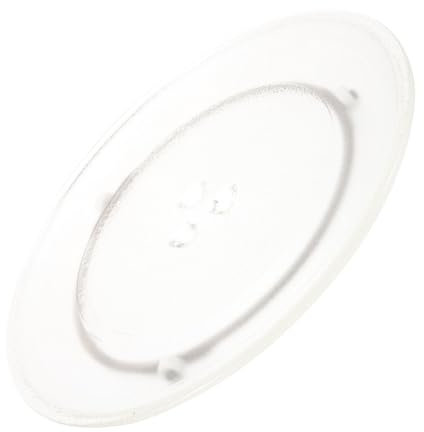 SEWOART Replacement Microwave Turntable Oven Glass Plate Smooth Surface Easy Install Microwave Oven Part