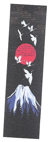 WHAMVOX Wasserdichtes Robustes Skateboard Grip Tape Mit Rutschfestem Schleifpapier Kreatives Blasenfreies Longboard Sticker Dekor Für Individuelle Skateboards Und Scooter Designs