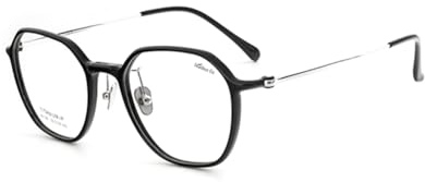 EYEphd Ultraleichte Damenbrille aus reinem Titan mit Anti-Blaulicht/Anti-Strahlung, asphärisches HD Glas Dioptrien +1,0 bis +3,0,02,+2.75