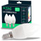 V-TAC 3x Ampoules LED Bougie E14, 4,5W (équivalent à 40W) - 470 Lumen - 3000K Blanc Chaud - Ouverture du faisceau lumineux 180° - Ampoule Led Efficacité Maximale et Économie d'Énergie - (Lot de 3)
