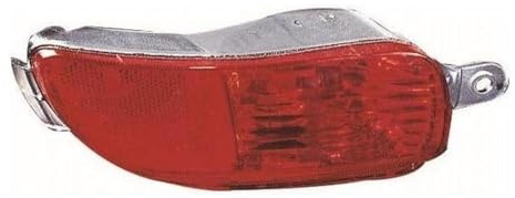 XYZ Parts Rear Fog Light For Vauxhall Corsa 2000-2003 | Hatchback & Van - Bumper Lamp - For UK Passengers Side Left Hand Replacement