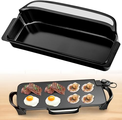 85888 Drip Tray Replacement Compatible with Presto 0706101 22 Electric Griddle with Removable Handles for 0706101 0706201 Griddles