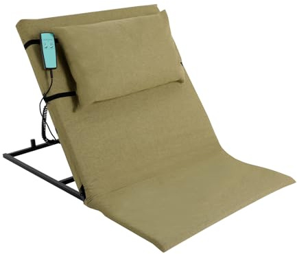 Ciounmb Elektrischer Verstellbarer Rückenlehne: 75x120 cm, ideal für Gästebett und Jugendbett, Lattenrost, Grün