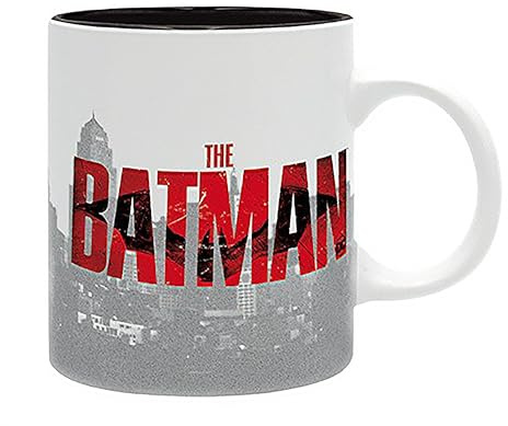 ABYstyle Taza DC Comics The Batman Silhouette Rojo