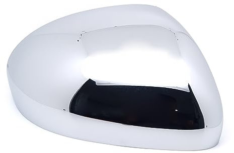 BSSTORE Calotta Specchietto Retrovisore Cromata Lucida per 500X (334) dal 2014 in poi (Destra - Lato Passeggero)