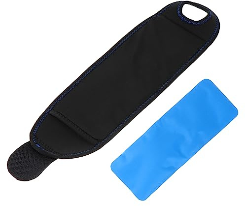 OATIPHO 2 Stück Handgelenk Kühlpackung mit Tragegurt aus Nylon und Gel Wiederverwendbar für Sportverletzungen und Erste Hilfe Atmungsaktives Design