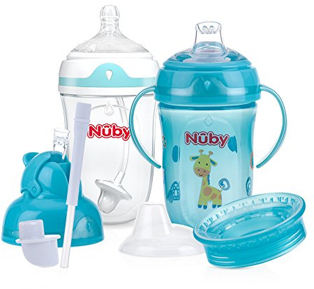 Nuby 6 Stage 360 Comfort Cup Starter Set