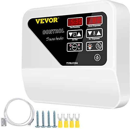 FlowerW 3-9KW Sauna Controller digitale per sauna Riscaldamento Stufa Display del controller digitale per il tempo libero all'aperto