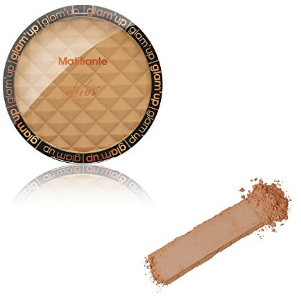 Glam'Up Paris - Poudre Matifiante - Poudre Compact Ultra-Légère - Anti-Brillance - 16 gr - Velours