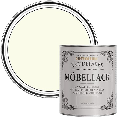 Rust-Oleum Off White Upcycled Furniture Paint in Chalky Finish - Shortbread 750ml