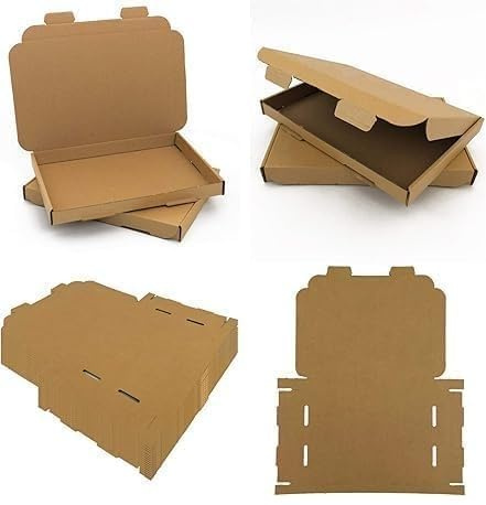 Red Rainbow C4/A4 PIP Box Shipping Postal Large Letter Boxes - Size: 320x230x20mm (PACK OF 15)