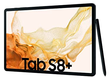 Samsung X800N Galaxy Tab S8+ Wi-FI 512 GB (Graphite) 12.4 WQXGA+ Display/Octa-Cora / 8GB RAM / 512GB Speicher/Andro