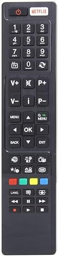 Earthma Universal Replacement Remote Control for JVC Smart LCD LED TV (RM-C3179, RMC3179) with Netflix Button
