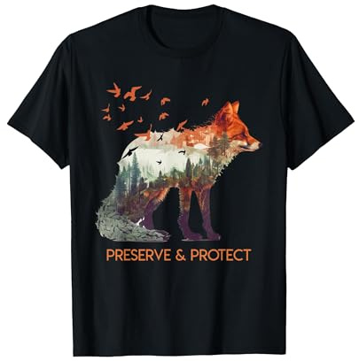 Umweltschutz Artenschutz Rettet die Erde Tierschutz T-Shirt