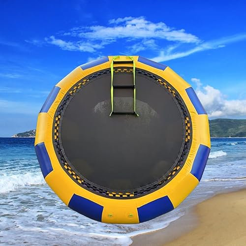 Parco gonfiabile per trampolino d'acqua con scivolo, tubo e cuscino per nuoto