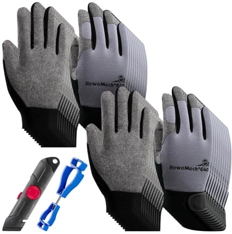 TMS PRO SHOP 20 Paar, Gr. 10, KCL RewoMech 640 Schutzhandschuh, Art.-Nr. AM61ZN0477 | Schutzhandschuh | Montagehandschuh