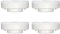 Akynite Foco LED GX53 9W Luz Cálida 2700K, 800LM, 180 Grados, AC 220-240V, Reemplazo para Lámpara Halógena GX53 y CFL, Focos LED Casquillo GX53 para Cocina, No Regulable, pack de 4