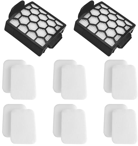 Vacuum Filter Replacement for Shark Pet ZU102 ZU100 Pet Pro ZU60 ZU62 Swivel Pro ZU51 NV151 NV150 CU50WM Pet Plus NV251 NV255 Navigator Rotator Upright Vacuum, Part 1238FT60 1239FT60