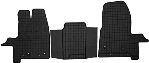 Gummi Fußmatten passend für Ford Tourneo/Transit Custom ab 10/2012-2017 AZUGA AZ10090876 Gummimatten Automatten