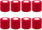 BQTQ 8 Rotoli Benda Elastica Bendaggio Benda Autoadesiva Fasciatura Adesiva Elastica Bendaggio Medico e Veterinario (Rosso, 5 cm x 4,5 m)