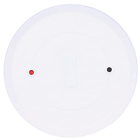 Cyrank Glass Break Detector, Wired Window Alarm Sensors Ceiling/Wall Mount Door Security Glass Break Sensor Alarm Vibration Alarm for Home Window