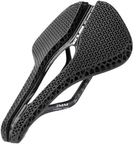 Fahrradsattel Herren Damen 3D-Gedruckter Fahrradsattel MTB Sitz Hohl Aus Fahrrad Sattel Hohe Rebound Fahrrad Sattel Kissen Stoßdämpfung Radfahren Zubehör for Rennrad/MTB