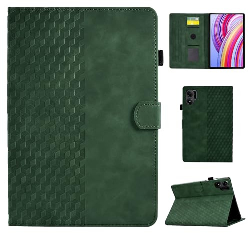 CASAFUNY Case for Xiaomi Redmi Pad Pro 12.1 inch Tablet 2024 Protective Tablet Case Multi-Angle Stand Shockproof Cover for Xiaomi Redmi Pad Pro 12.1 Inch 2024, Green