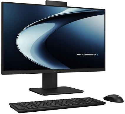 ASUS P470VA All-in-One, 23.8” FHD Anti-Glare Touch Display, 16GB DDR5 RAM, 1TB SSD, Intel® Core™ i7-13620H Processor, Windows 11 Home, Wired Keyboard and Mouse Included,P470VA-DS704T, Black