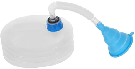LOORGVEL Orinatoio Portatile Pieghevole Unisex Bottiglia Urina Anti-perdite Compatto e Leggero per Viaggi Auto Campeggio e Emergenze Adatto Uomini Donne