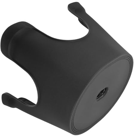 BESPORTBLE Tabouret Antidérapant Grosse Taille en Plastique PP Noir Marchepied pour Adultes Tabouret de Salle de Bain Polyvalent Compact et Stable pour Entraînement et Usage Domestique