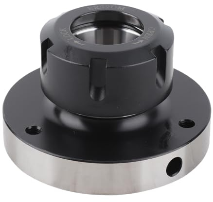 KIMISS Fresadora y Torno con Mandril de Pinza de Sujeción ER32 - Portaherramientas de 80 Mm de Diámetro