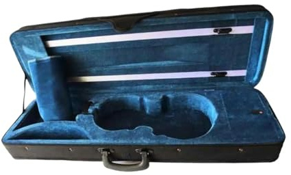Geigenkoffer Violine-Koffer, 4/4, volle Größe, länglicher Violin-Hartschalenkoffer, leicht, Bogenhalter, robust, professionelle Tragetasche for Outdoor-Reisen FüR Musikinstrumente