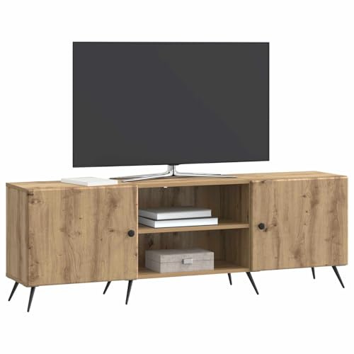 vidaXL Mueble de TV 150 x 31 x 50 cm Roble Artisan
